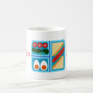 Mug Sandwich, Saucisses, Oeuf, Tomate, Brocolli dans u