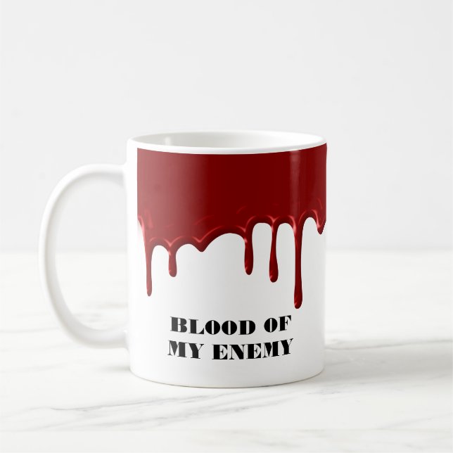 Mug Sang de mon ennemi Halloween  (Gauche)