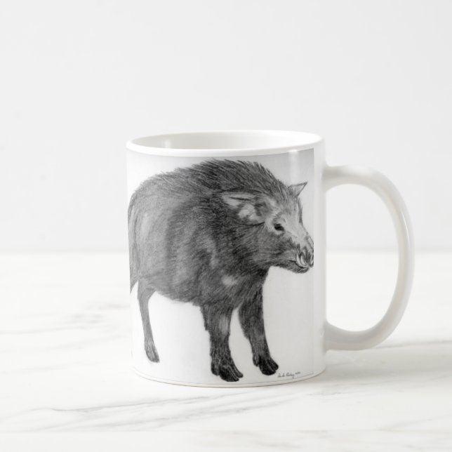 Mug Sanglier, position défensive (Droite)