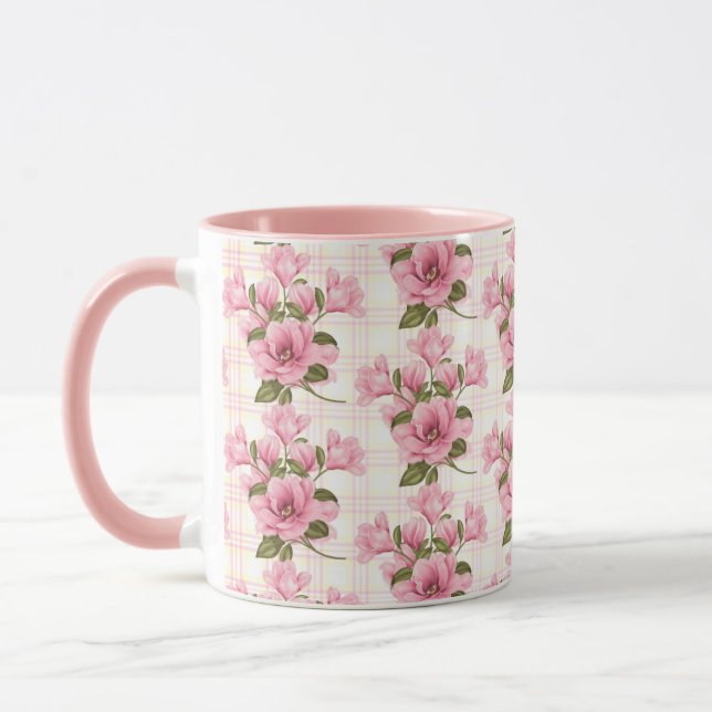 Mug Sangria Lemonaide Punch Plaid (Gauche)