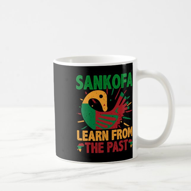 Mug Sankofa Symbol And Adinkra Ghana For Black History (Droite)