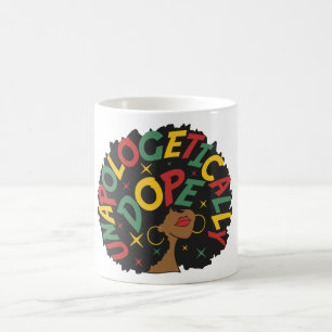 Mug Sans excuses Dope Black Girl Afro