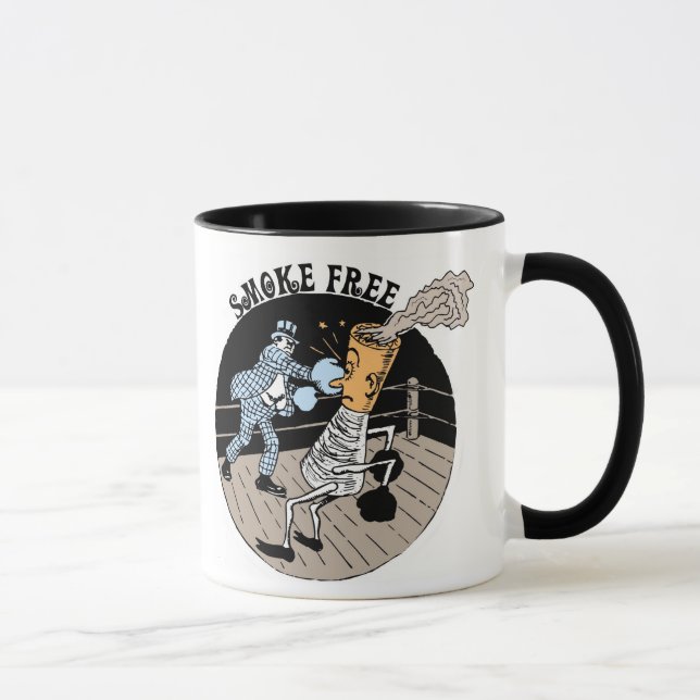 Mug Sans fumée. Coups de pied du bout ! (Droite)