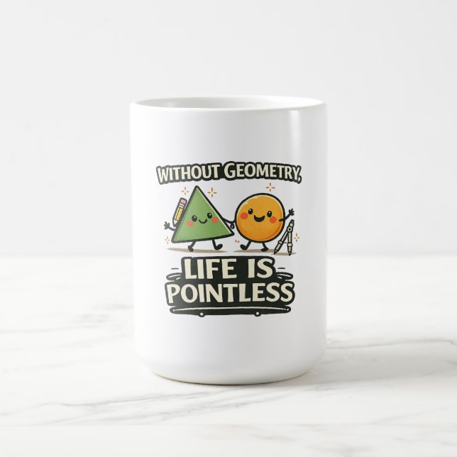 Mug Sans Géométrie, La Vie Est Sans Objet (Centre)