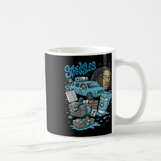 Mug Sans stress 11 Légende Bleu Blanc Noir 2025 Hallow