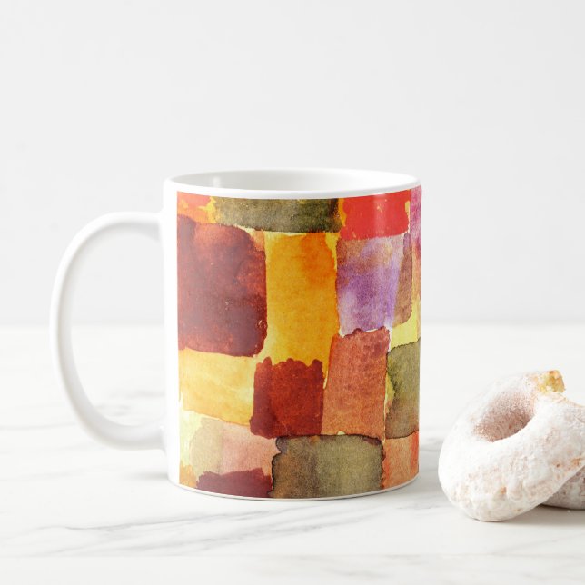 Mug Sans titre par Paul Klee Art Abstrait (Avec donut)