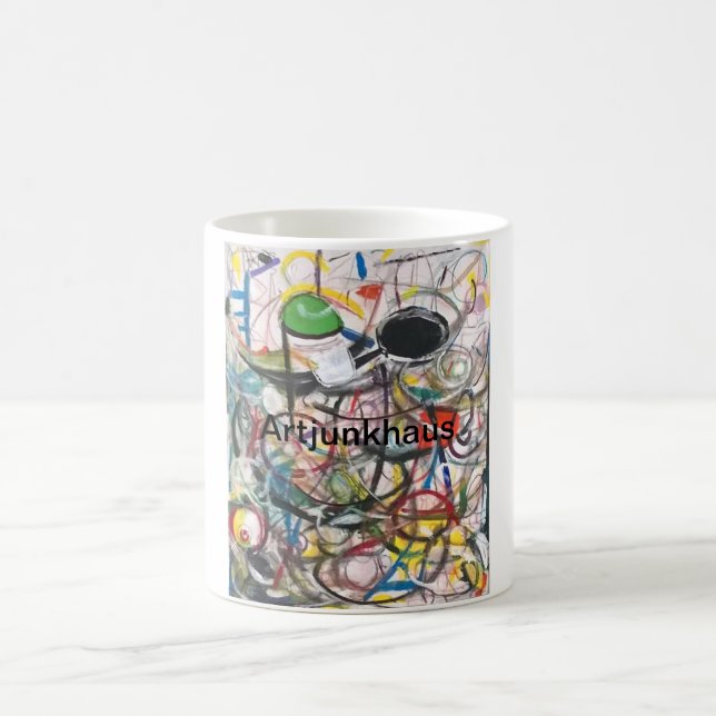 Mug Sans titre peinture Abstraite Hankamer Artjunkhaus (Centre)