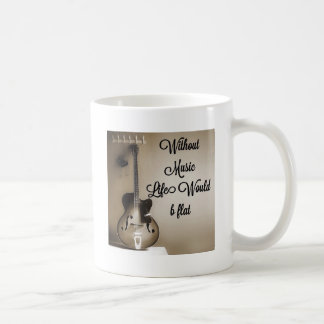 Mug Sans vie de musique b plat