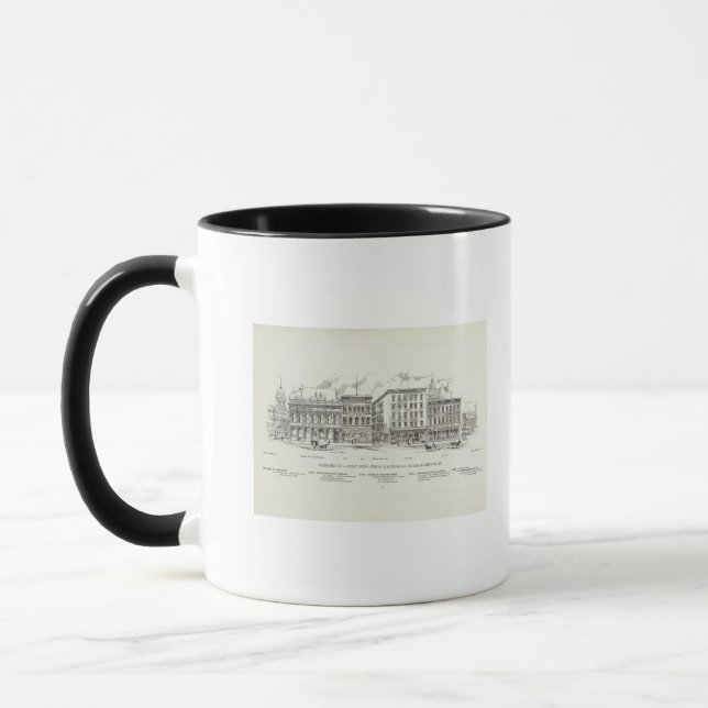 Mug Sansome West side California et Sacramento (Gauche)