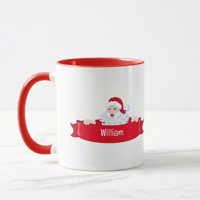 Mug Santa Banner Combo Noël  (Gauche)