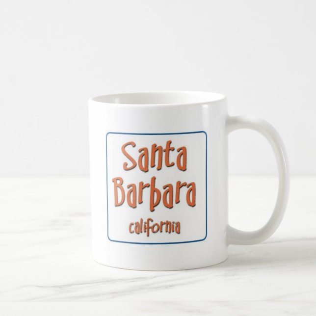 Mug Santa Barbara la Californie BlueBox (Droite)