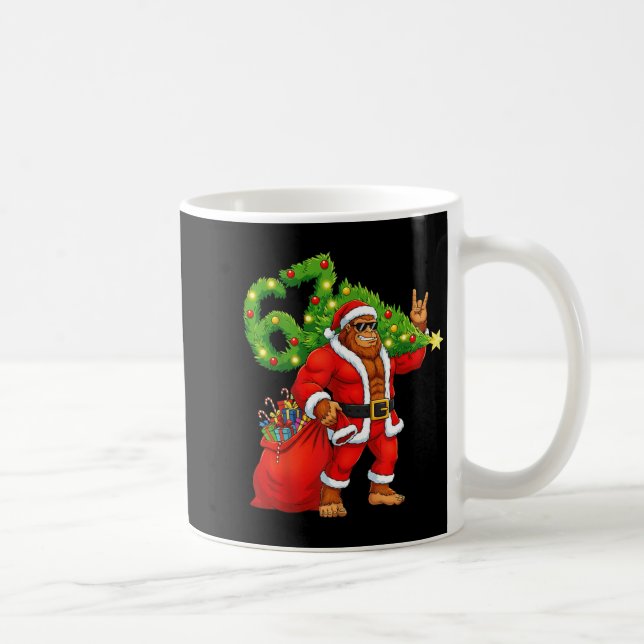 Mug Santa Bigfoot 67 Meme Funny Six Seven Christmas Ho (Droite)