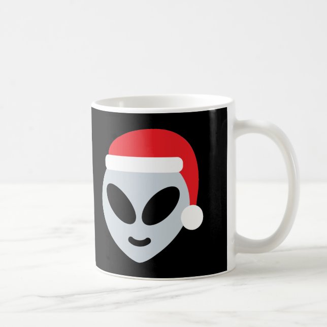Mug santa claus alien emoji (Droite)