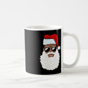Mug Santa Claus Black Xmas Santa Afro African American