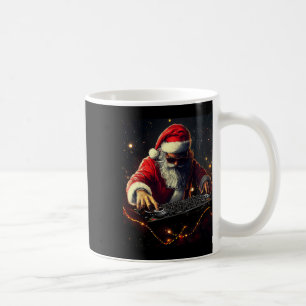 Mug Santa Claus Dj Hip hop Musique Vibes de Noël Drôle