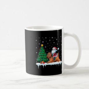 Mug Santa Claus équitation Cairn Terrier Chiens Garçon