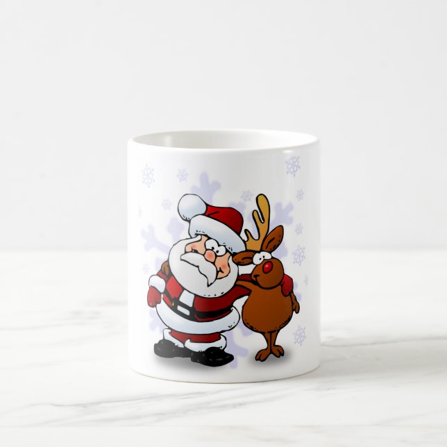 MUG SANTA CLAUS ET RUDOLPH (Centre)