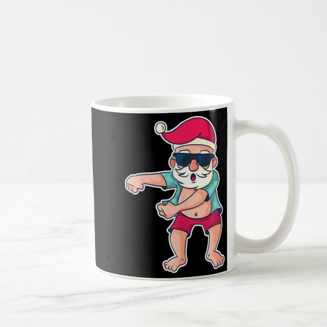 Mug Santa Claus Floss Dance Christmas X-mas Gift  (Droite)