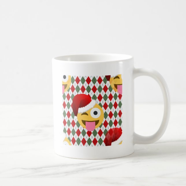 Mug santa claus wink emoji (Droite)