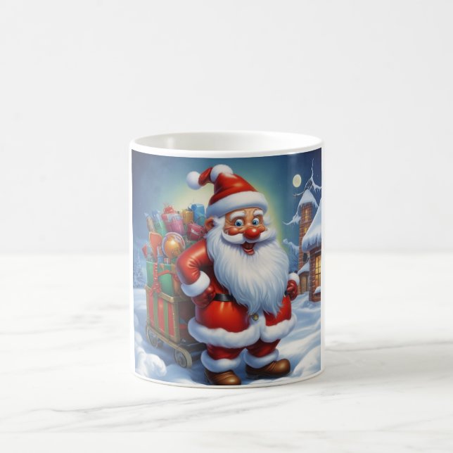 Mug Santa Clause Joyeux Noël Bonne année (Centre)