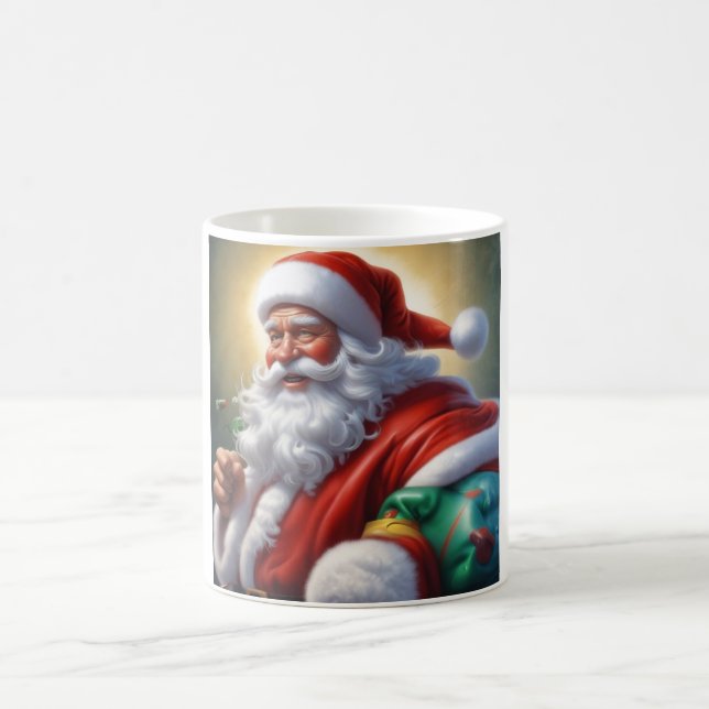 Mug Santa Clause Joyeux Noël Bonne année (Centre)