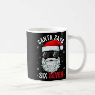 Mug Santa dit six sept garçons de Noël hommes drôle mè