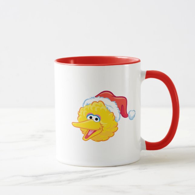 Mug Santa Hat Big Bird (Droite)