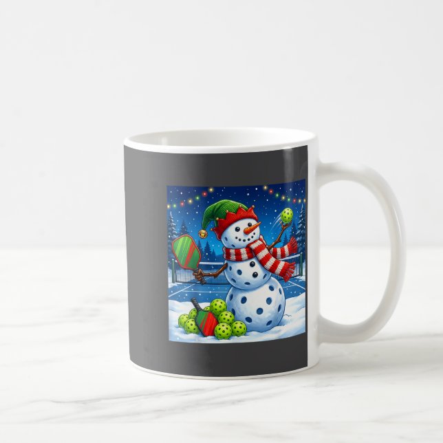 Mug Santa Hat Snowman Xmas Funny Ckleball Christmas  (Droite)