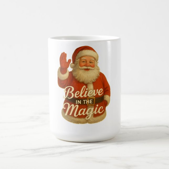 Mug SANTA MAGIC-BELIEVE IN MAGIC T-Shirt (Centre)