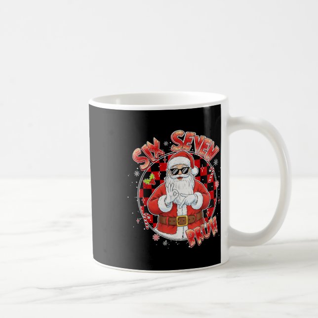 Mug Santa malade sept Bruh 67 Six Sept Memes Tendance  (Droite)