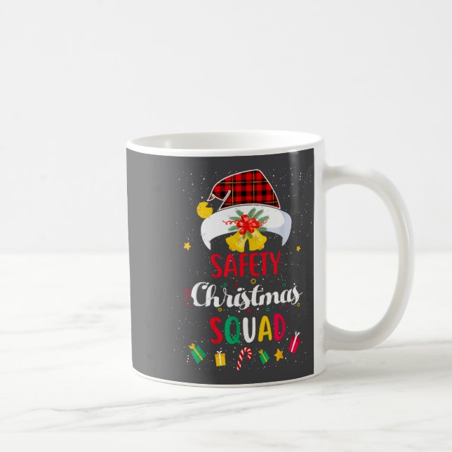 Mug Santa Match Hat Safety Squad Security Smile (Droite)