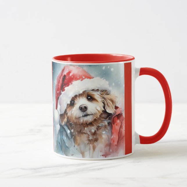 Mug Santa Puppy (Droite)