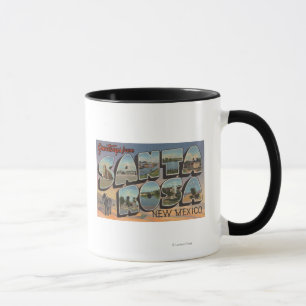 Mug Santa Rosa, Nouveau Mexique - grandes scènes de