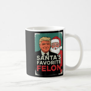 Mug Santa Trump Noël Santa Favori Criminel Trump C