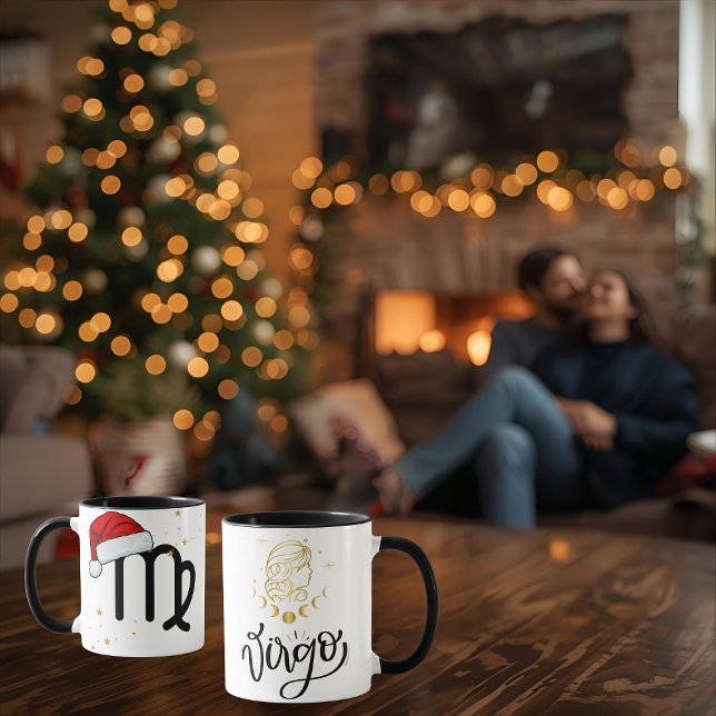 Mug Santa Zodiaque Vierge (Créateur téléchargé)