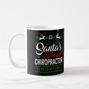 Mug Santas Favori Chiropractor Noël Famille moche