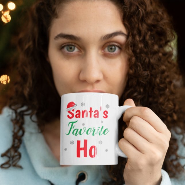 Mug Santa's Favorite Ho (Créateur téléchargé)