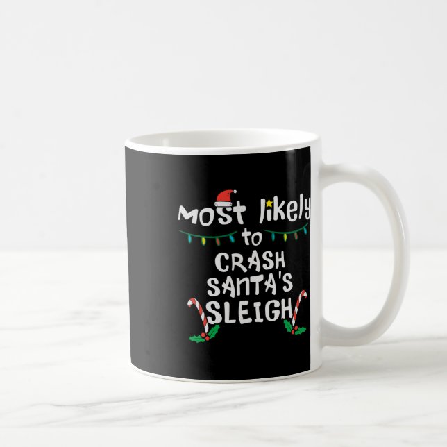 Mug Santas Sleigh Sleigh Noël Fam (Droite)