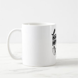 Mug santé est bonheur motivation de gym design