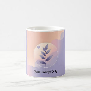 Mug Santé mentale botanique minimale Autosoins positif