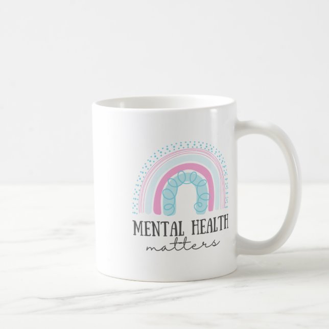 Mug Santé mentale S Sensibilisation Le thérapeute du c (Droite)