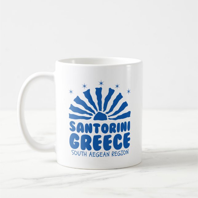 Mug Santorin Grèce (Gauche)