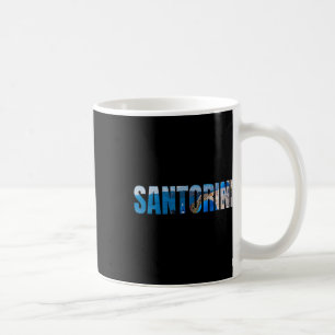 Mug Santorin île grecque mer Égée Grèce vacances