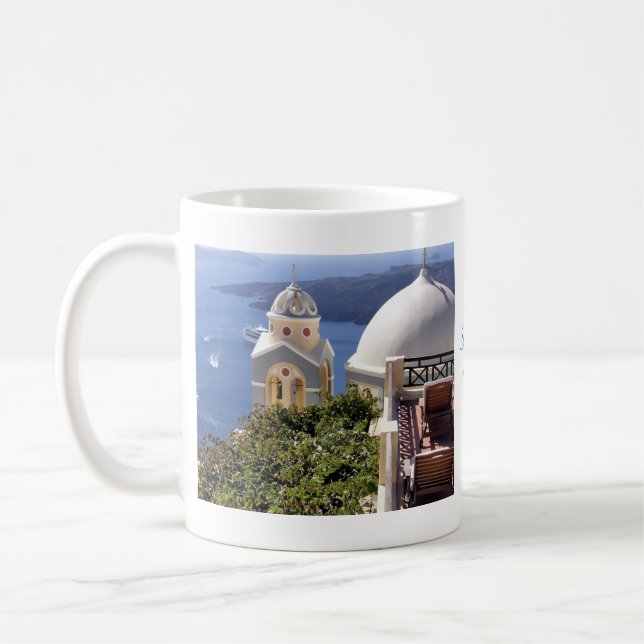 Mug Santorini, Grèce (Gauche)
