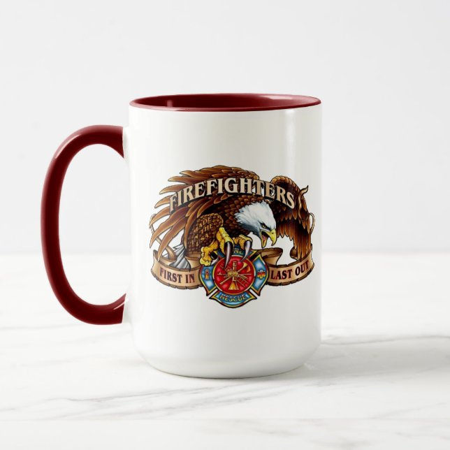 Mug Sapeur-pompier Eagle (Gauche)