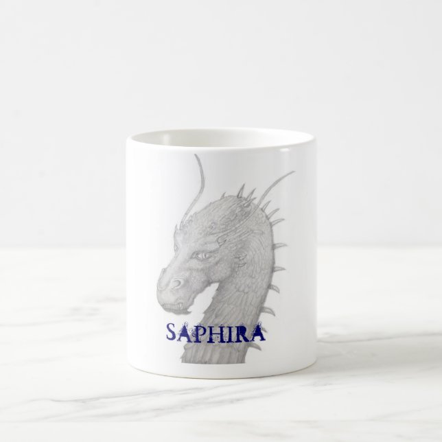 Mug Saphira le dragon bleu (Centre)