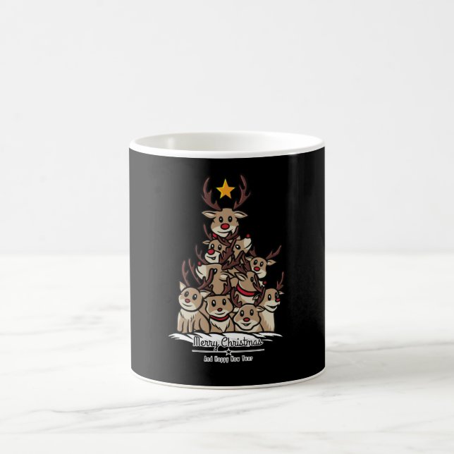 Mug Sapin de Noël Cerf (Centre)