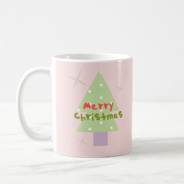 Mug Sapin de Noël Groovy  (Gauche)
