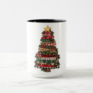 Mug Sapin de Noël rustique