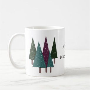 Mug Sapins de Noël Fantaisistes
